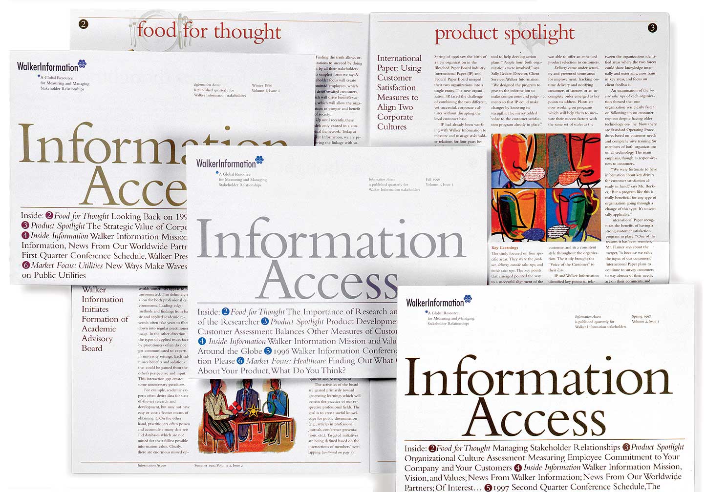 walker-information_newsletters.jpg Art Direction by: Bart Crosby, Crosby Associates